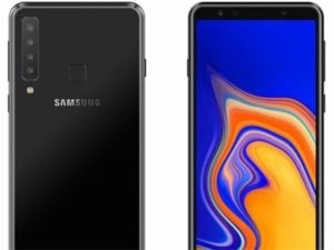 Samsung Galaxy A9 2018 telefon - koncept