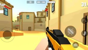 Android akční hra Fan of guns