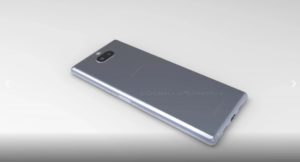 Sony Xperia XA3 rendery