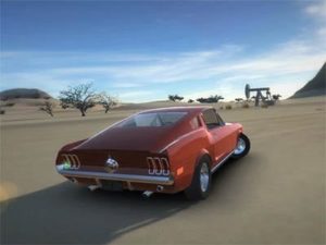 Android závodní hra Classic American Muscle Cars 2