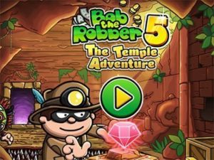 Android akční hra Bob The Robber 5: Temple Adventure