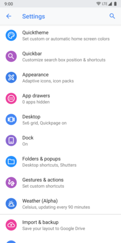 Action Launcher v38