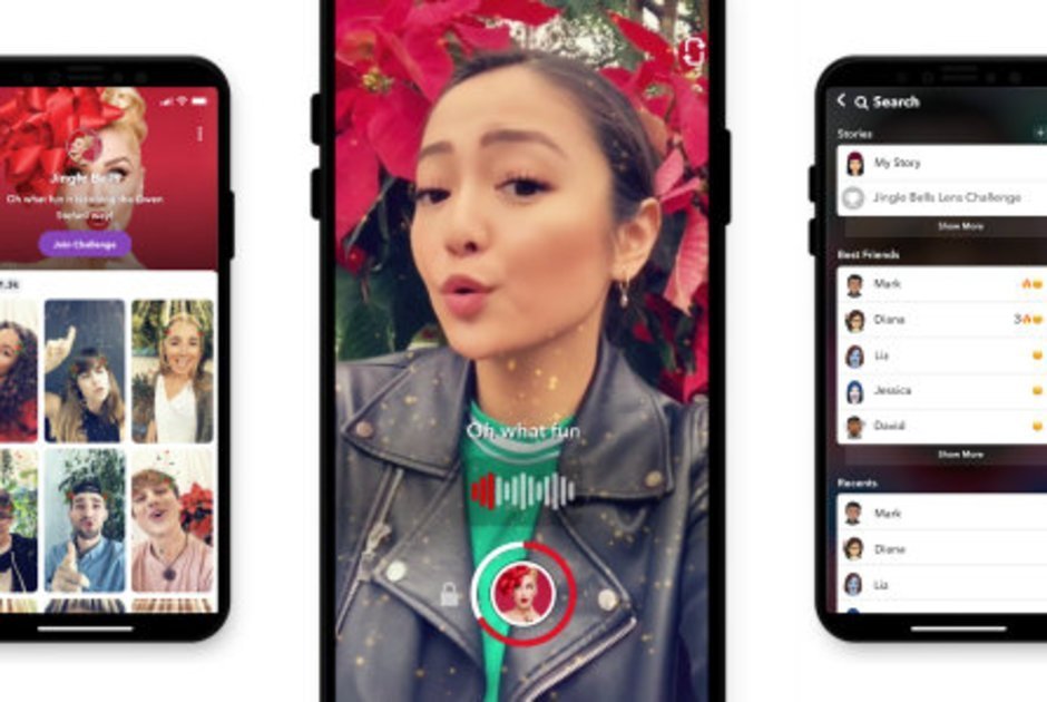 Soutěž Aplikace Lens Challenges ve Snapchat