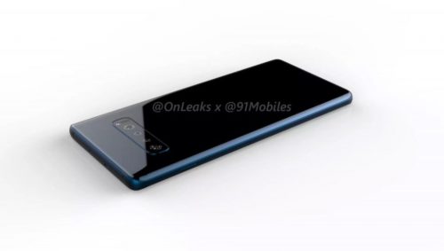 Samsung Galaxy S10 rendery