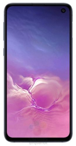 Samsung Galaxy S10E - rendery