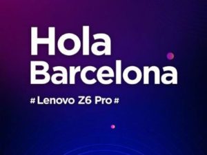 Lenovo Z6 Pro na MWC 2019