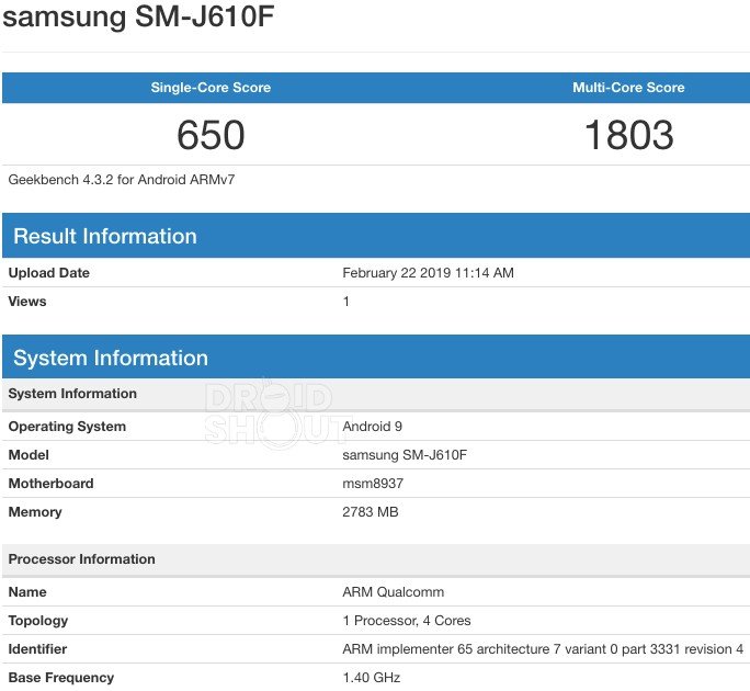 Samsung Galaxy J6 Plus