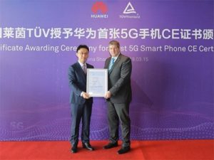 Huawei Mate X a 5G certifikát