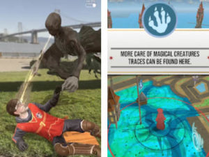 Android AR hra Harry Potter: Wizards Unite