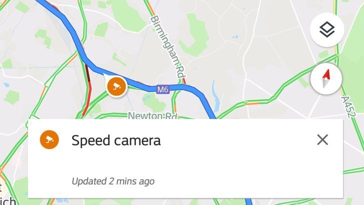 Google mapy rychlostní limit