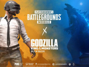 PUBG Mobile s události Godzilla