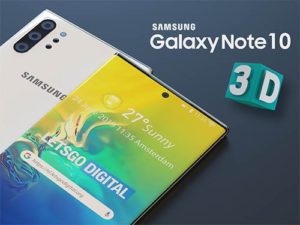 Samsung Galaxy Note 10 s 3D