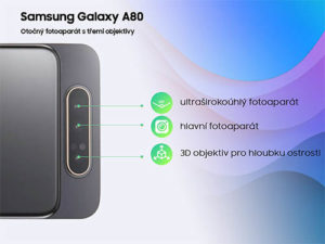 Galaxy A80 otočný fotoaparát