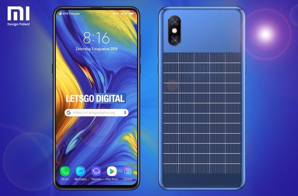 Xiaomi telefon se solárním panelem