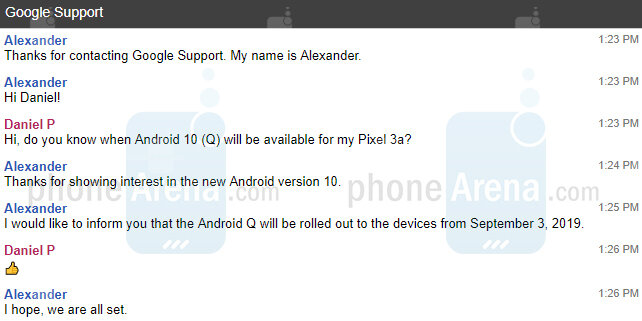 Android 10 na Pixel telefonech