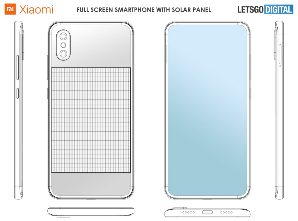 Xiaomi se solárním panelem