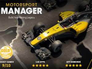 Závodní hra Motorsport Manager Mobile 2