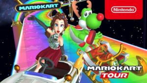 Hra na mobil Mario Kart Tour