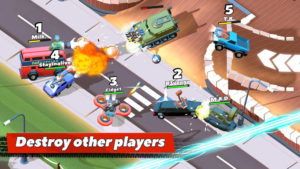 Hra na mobil Crash of Cars