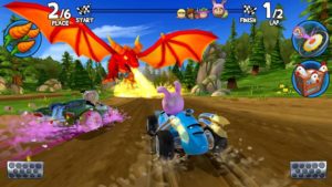 Hra na mobil Beach Buggy Racing 2