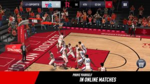 Hra na mobil NBA LIVE Mobile Basketball