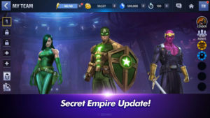 Hra na mobil MARVEL Future Fight