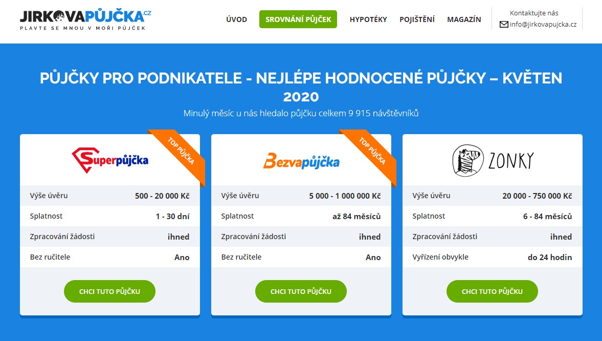 Pujčky