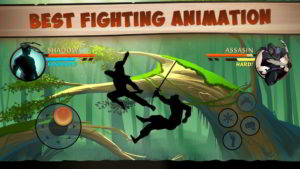Hra na mobil Shadow Fight 2