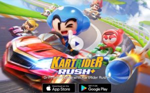 Hra na mobil KartRider Rush+