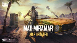 PUBG Mobile 0.18.0 a mapa Miramar