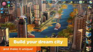 Hra na mobil SimCity BuildIt