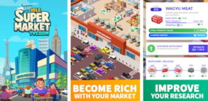 Hra na mobil Idle Supermarket Tycoon - Tiny Shop Game