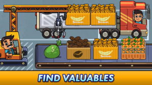 Hra na mobil Transport It! - Idle Tycoon