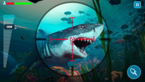 Hra na mobil Survivor Sharks Game
