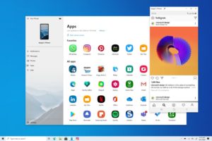 Aplikace YourPhone Windows 10