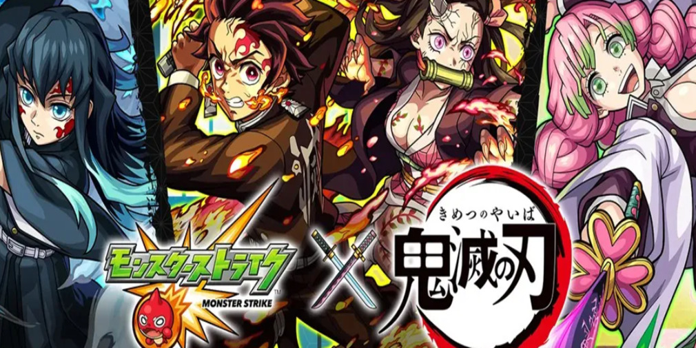 "Monster Strike spolupracuje s Demon Slayerem - přináší nové postavy a obsah!"