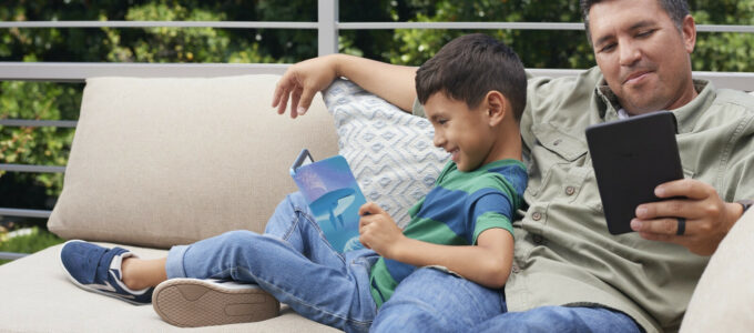 "Nízké ceny na Kindle Kids a Kindle Paperwhite Kids - bez nutnosti předplatného Prime"
