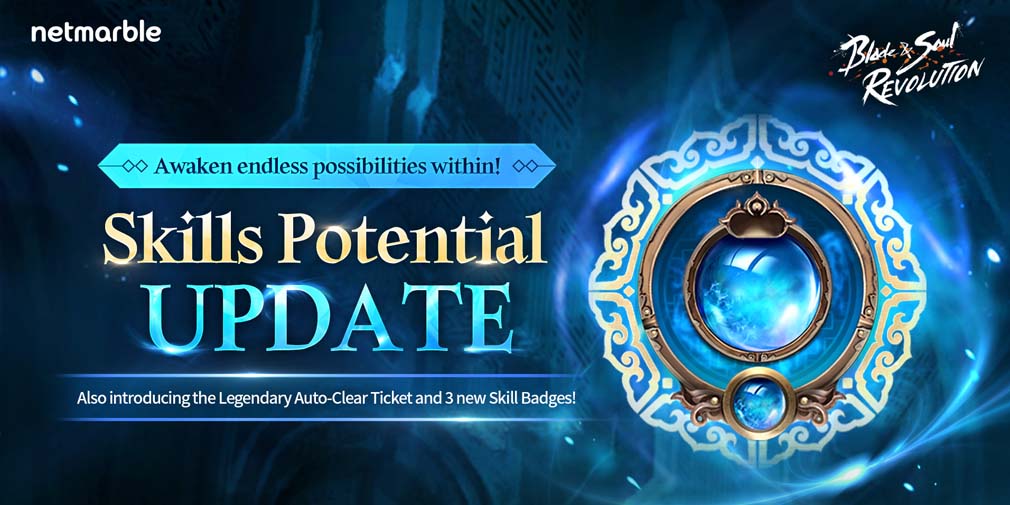"Nová aktualizace Blade & Soul Revolution přináší Skills Potential, nové Skill Badges a posílený obsah"