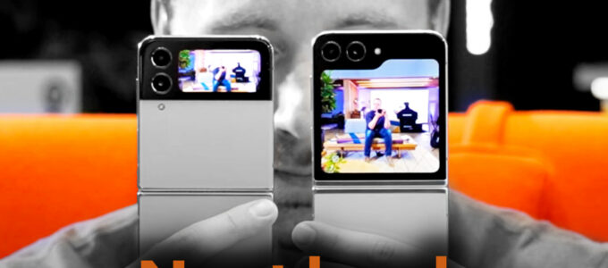 Nový Galaxy Z Flip 5 - jiné zvíře! S Apple logem a mým peněženkou...