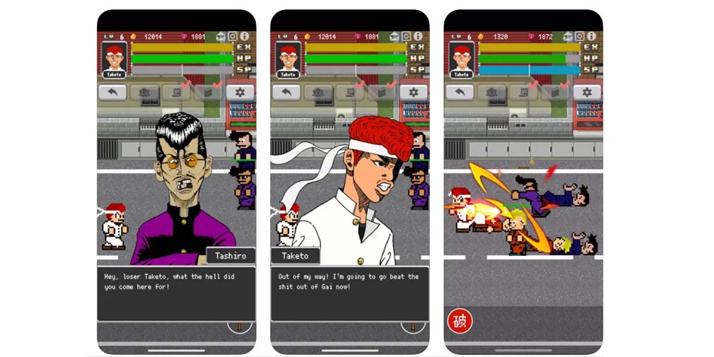 "TEPPEN BANCHO Take1+2: Retro akční hra nyní dostupná pro iOS a Android"