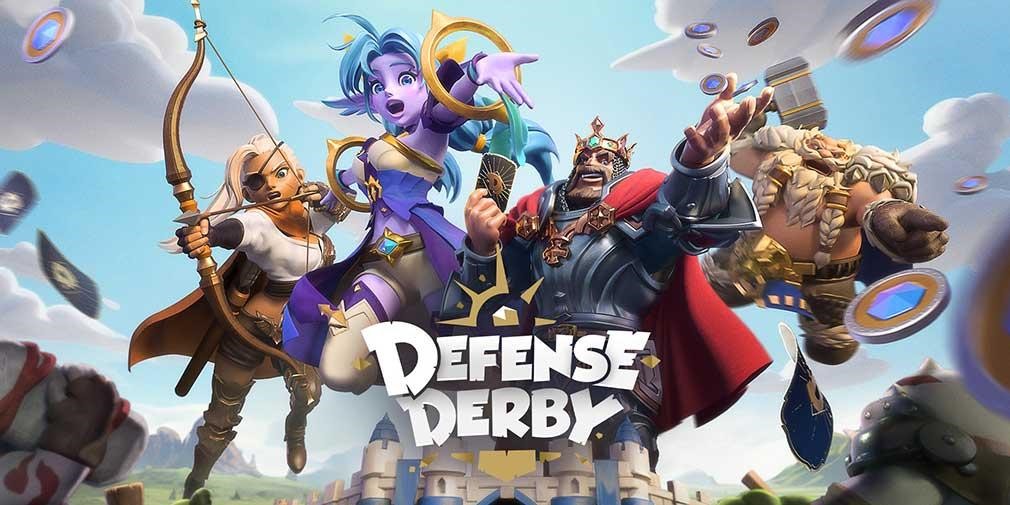 Defense Derby: Odvážný twist na žánru tower defence, kde si vytváříte svůj vlastní balíček