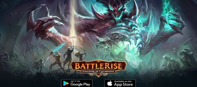Fantastický mobilní RPG BattleRise: Kingdom of Champions je konečně tady!