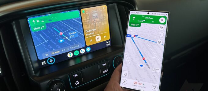 Google Maps na Android Auto konečně opravuje chybu: Nezobrazuje zbytečné čerpací stanice u elektromobilů
