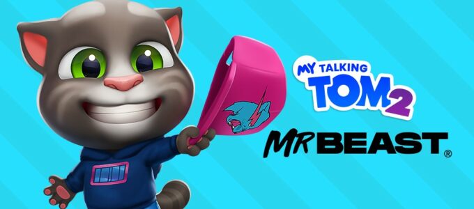 My Talking Tom 2 oslavuje desáté výročí s mnoha akcemi a spolupracuje s populárním YouTuberem MrBeastem
