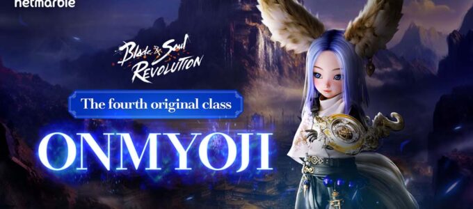 Nová aktualizace Blade and Soul Revolution přináší novou třídu Onmyoji, posilující obranu a útok hráčů