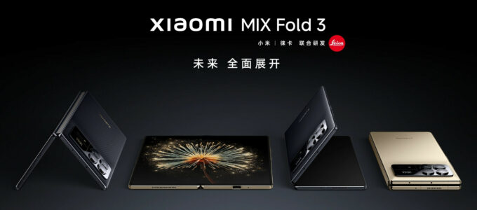 Nový Xiaomi MIX Fold 3 vyzývá Samsung Galaxy Z Fold 5