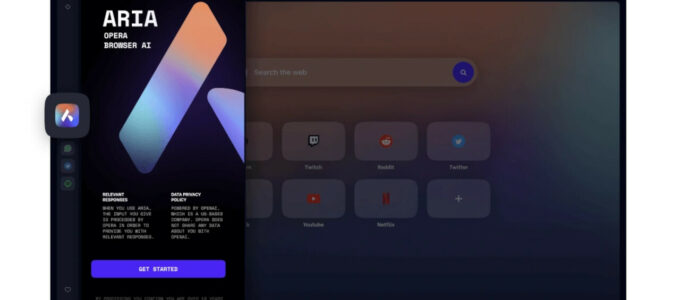 Opera rozšířila svou AI Aria na iOS zařízení