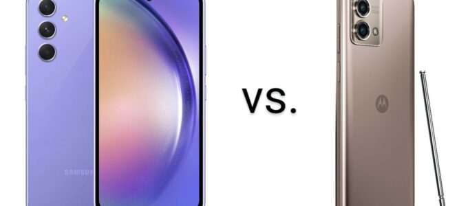Srovnání nejlepších mid-range smartphonů: Samsung Galaxy A54 5G vs Moto G Stylus 5G (2023)