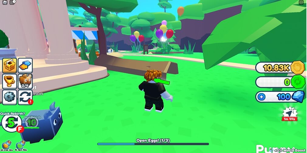 Tapping Simulator: Nové kódy pro přežití hry s roboty Roblox
