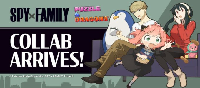 "V GungHo's Puzzle & Dragons se scházejí detektivové se slavnou anime sérií SPYxFAMILY"